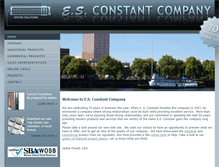 Tablet Screenshot of esconstant.com